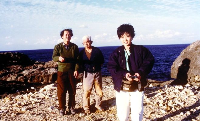 金城次郎さんと